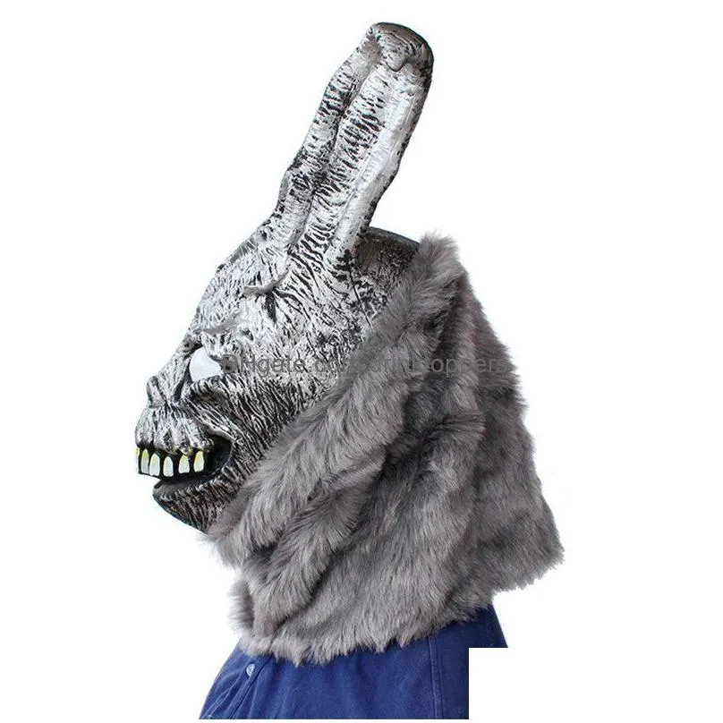 party masks animal cartoon rabbit mask donnie darko frank the bunny costume cosplay halloween party maks supplies 220826