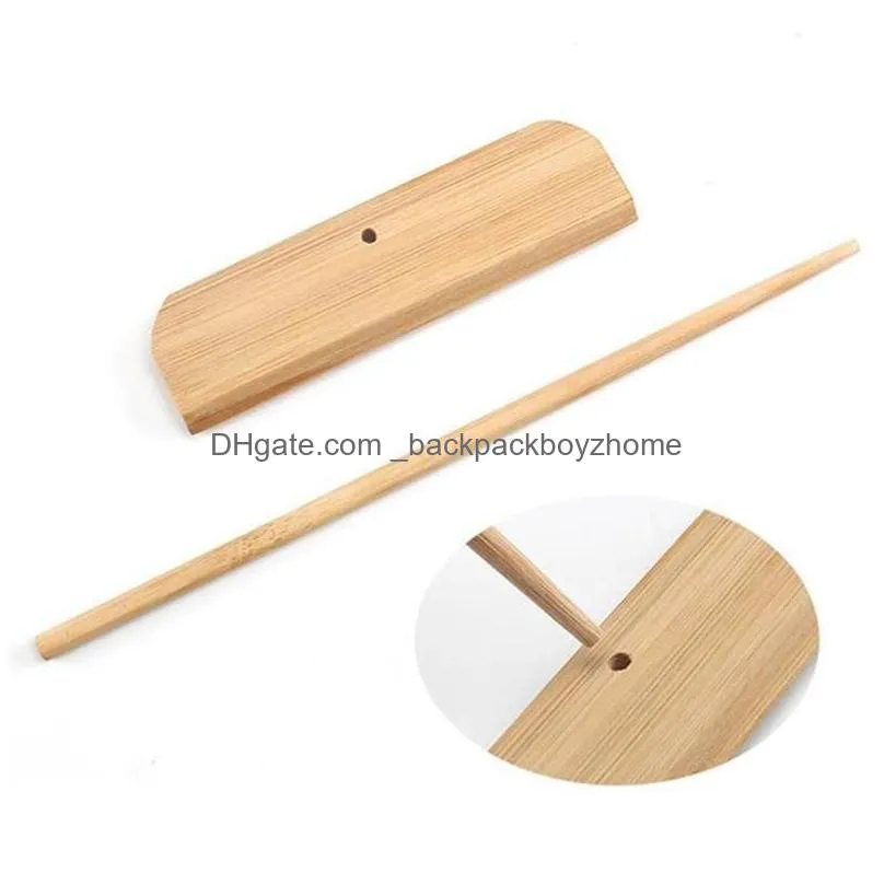 new chinese specialty crepe maker pancake batter wooden spreader stick home kitchen tool diy restaurant canteen special supplies