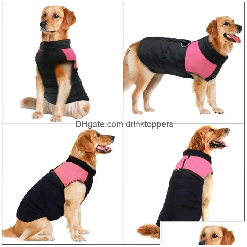 dog apparel for small medium large dogs pug french bulldog winter pet puppy chihuahua coat jacket windproof pet clothes