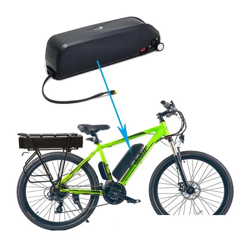 hailong li-ion e-bike battery 48v 13ah 17.5ah 21ah bms 20a 30a 40a lithium ion ebike battery case for electric bike
