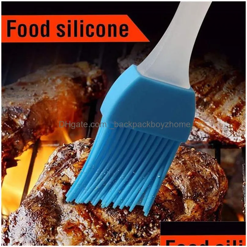 newest silicone brush baking bakeware bread cook brushes pastry oil non-stick bbq basting brushes tool best kitchen gadget