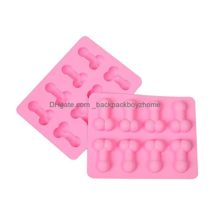 bone ice trays silicone pet treat molds soap chocolate jelly candy mold cake decorating baking moulds 8 holes baking tools mould
