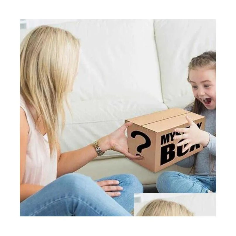 mystery box electronics boxes random birthday surprise favors lucky for adults gift such as drones smart watches-g344v