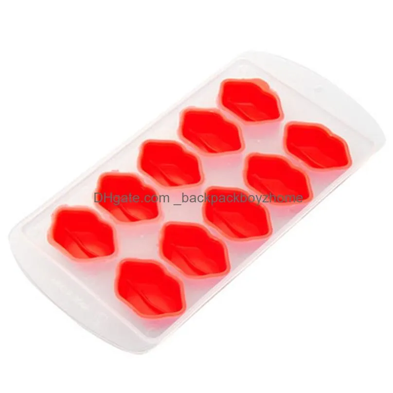 creative ice maker silicone molds safe fruit shape  baking moulds security bake heart banana epoxy resin chocolate mold