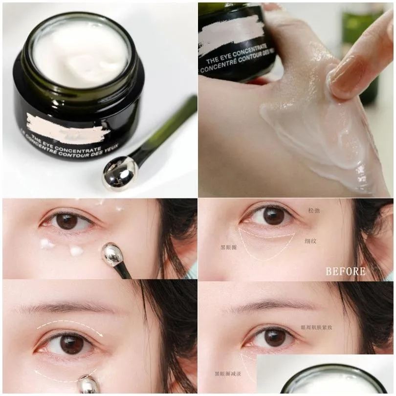 Concentrated Essence Intensive Repair Eye Cream 15ml Soothing Moisturizing Firming Anti-Aging Light Lines