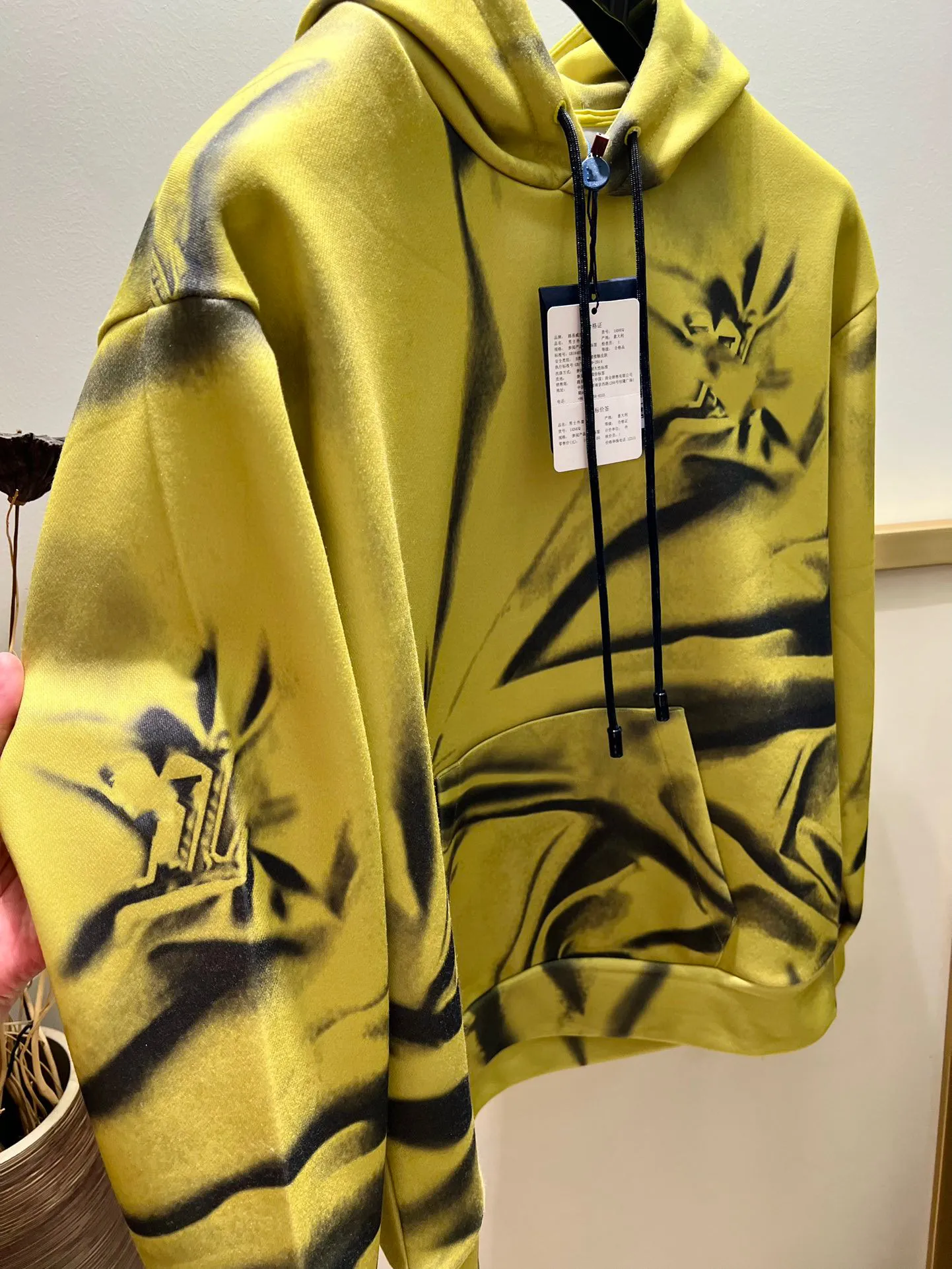 23FE Autumn and winter paris italy mens designer hoodies Casual Street Fashion Pockets Warm Men Women Couple Outwear jacket L0805