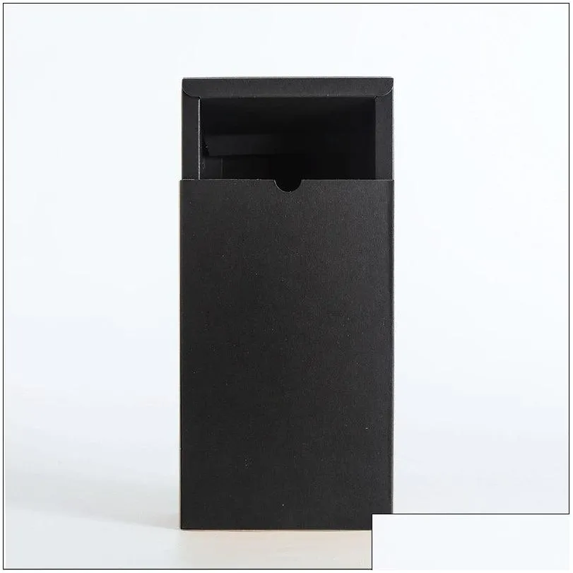 wholesale Spot Kraft Paper Box Customized Folding Drawer Boxes Wholesale Cosmetic Vacuum Cup Packaging For Christmas Gift