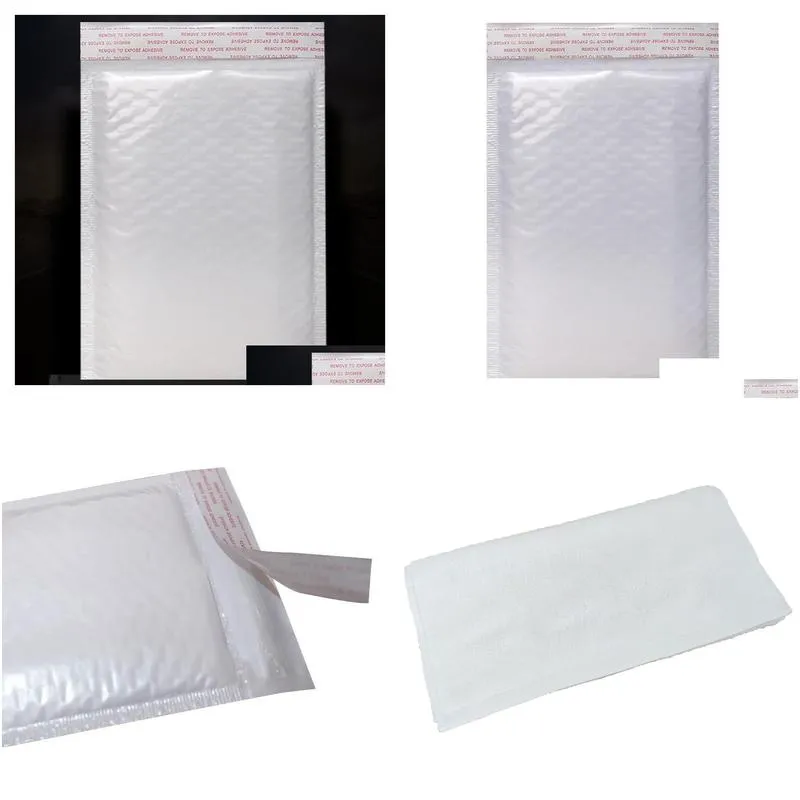 wholesale Packing Bags Pearl film bubble envelope bag white shockproof packaging bag is suitable for mobile phone accessories