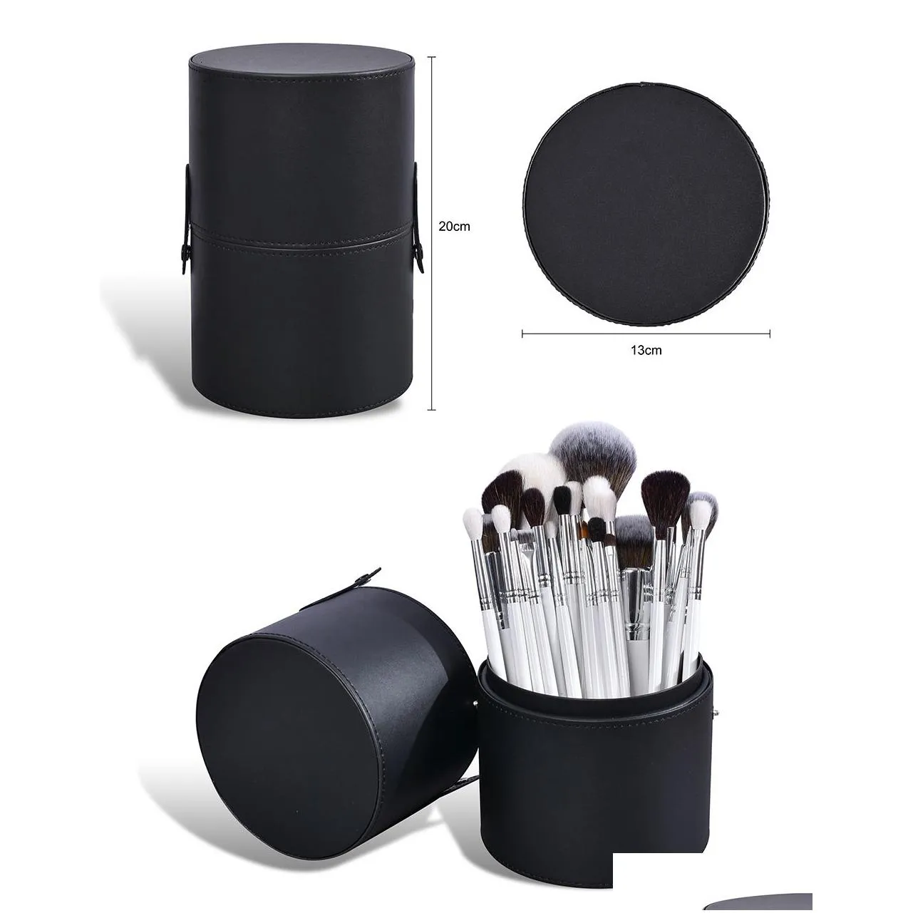 Eye Shadow 26pcs Makeup Brushes Set Blush Foundation Concealer Eyeshadow Eyebrow Powder Cosmetic Brush Soft Fiber Face Make Up Beauty Tools