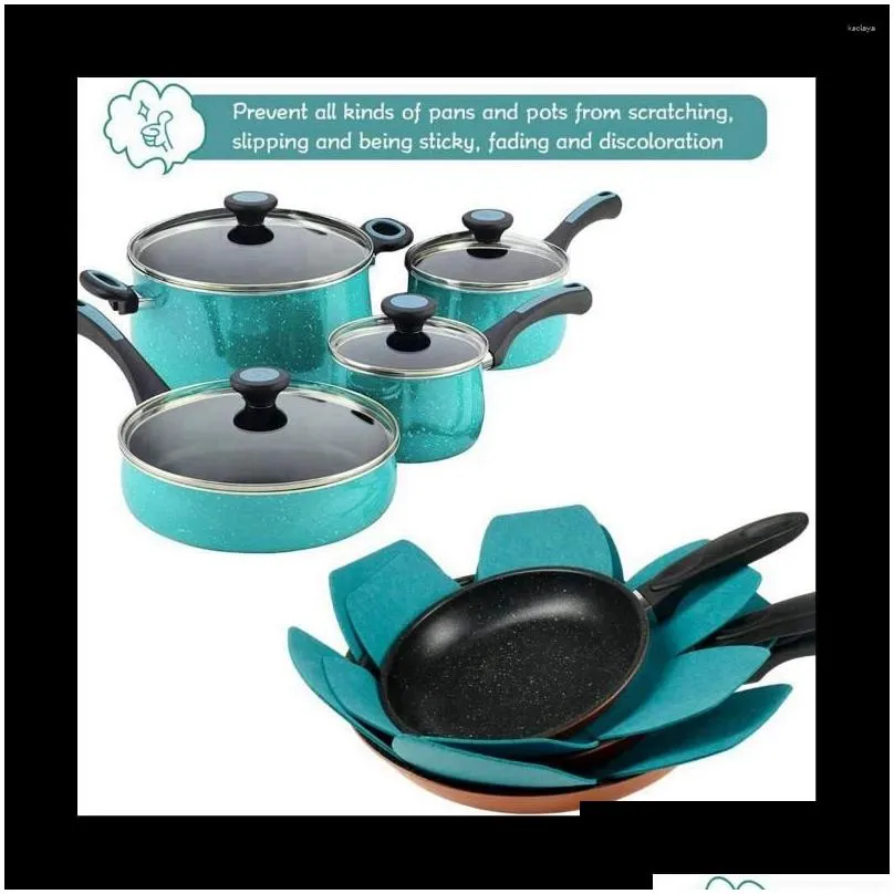 table mats pot and pan protectors 12 3 different sizes thicker felt protector pads protecting your cookware