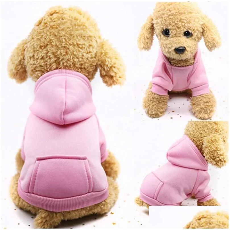 dhs stock pet dog apparel clothes for small dogs clothing warm for dogs coat puppy outfit pet for large hoodies chihuahua fy3690 c0417