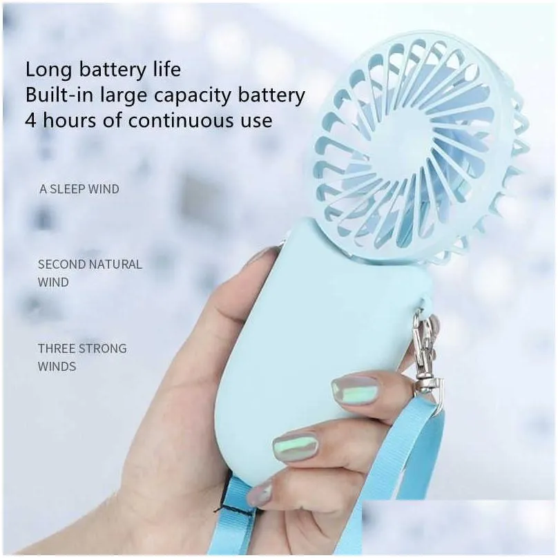  xiaomi hanging neck foldable small electric fan portable handheld creative student dormitory sports usb outdoor mini fan