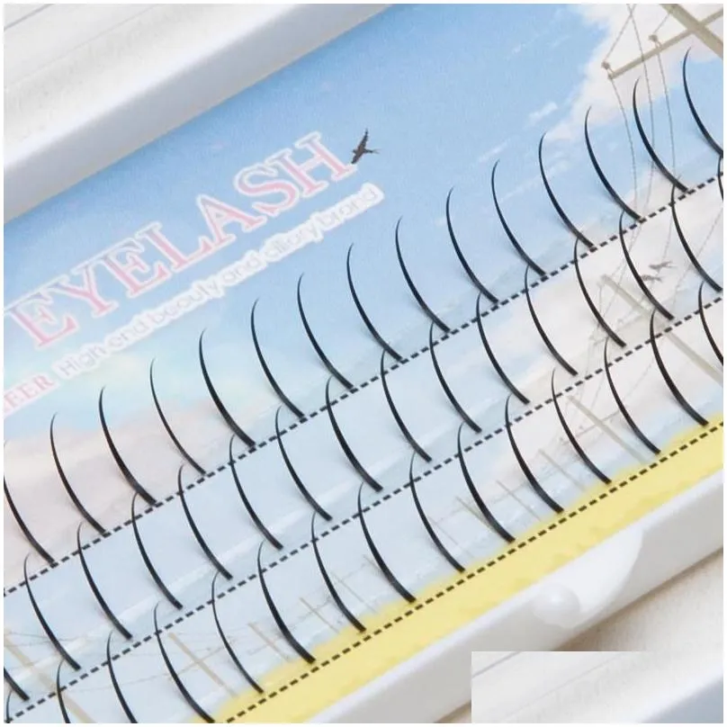 False Eyelashes Makeup Indivisual Lashes Premade Volume Extension Natural Cluster Long Lasting Easy To Apply DIY Eye MakeFalse Harv22