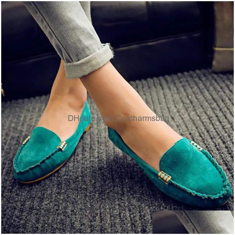 Dress Shoes Women Casual Spring Loafer Slips Soft Round Toe Denim s Jeans Plus Size 221105