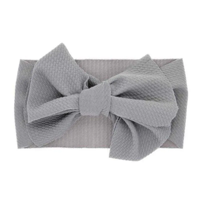 baby girls big bow cross headbands kids hair bows elastic headwear headdress hair band headwrap turban knot children hair