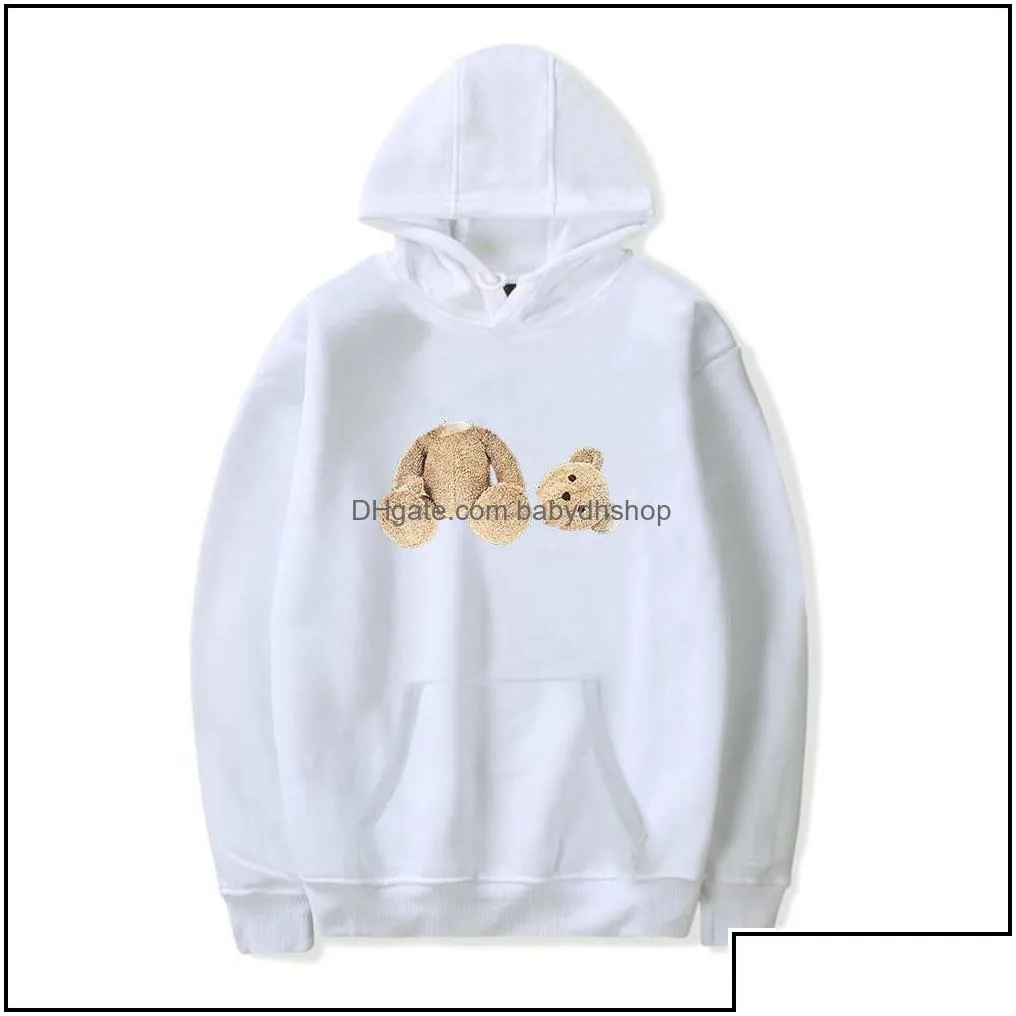 hoodies sweatshirts palm guillotine bear print hoodie sleeve truncated bears angel classic mens womens sweatshirt drop delivery 2021