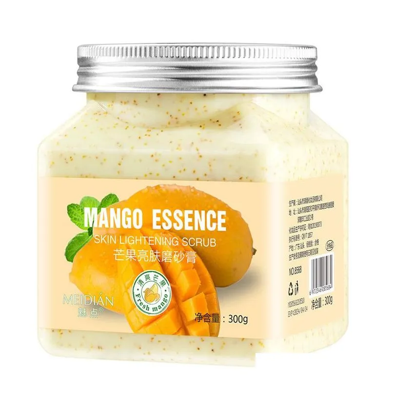 300g fruity mango peach avocado bath salt back foot hand body scrub fragrance salts exfoliating remove the keratinization