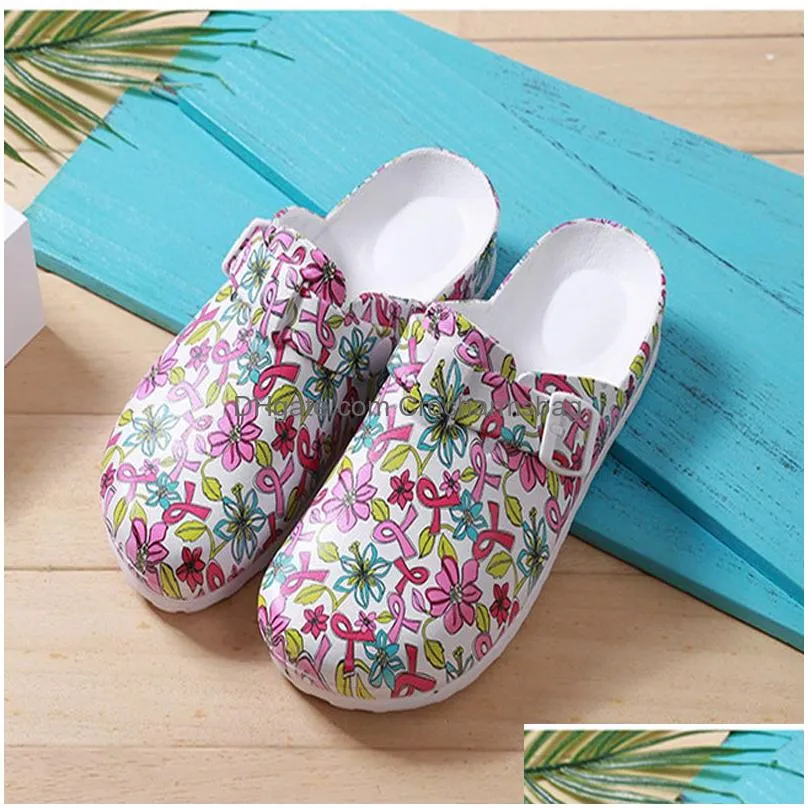 Shoes Surgical Room Slippers Pet Hospital Doctor Nurse Work Slippers Unisex Strap Flat Soft Eva Shoes Nursing Clogs Spa Shoes