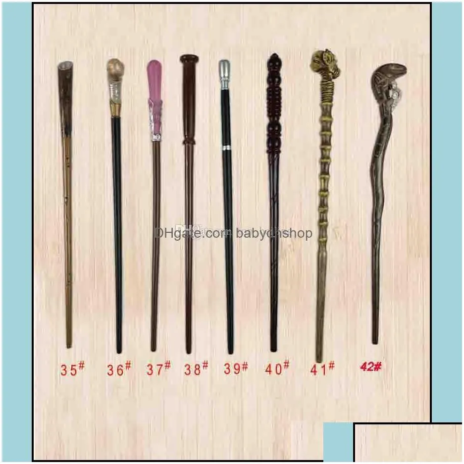 magic props creative cosplay 42 styles hogwarts series wand new upgrade resin magical drop delivery 2021 toys gifts puzzles babydhshop