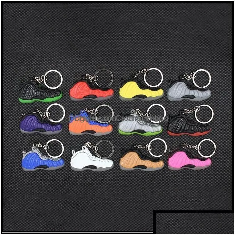 Keychains Fashion Accessories Sneaker Keychain Sport Celebrity Figure Basketball Shoes Key Holder Woman Men Kids Keyring Gift Backpack