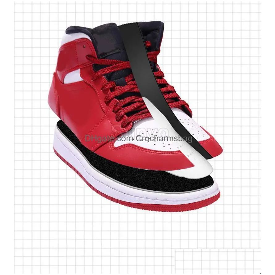 Sneakers Anti Crease Protector Bending Crack Toe Caps Shoe Stretcher Expander Shaper Anti Fold Shoe Case Protection Drop 220713