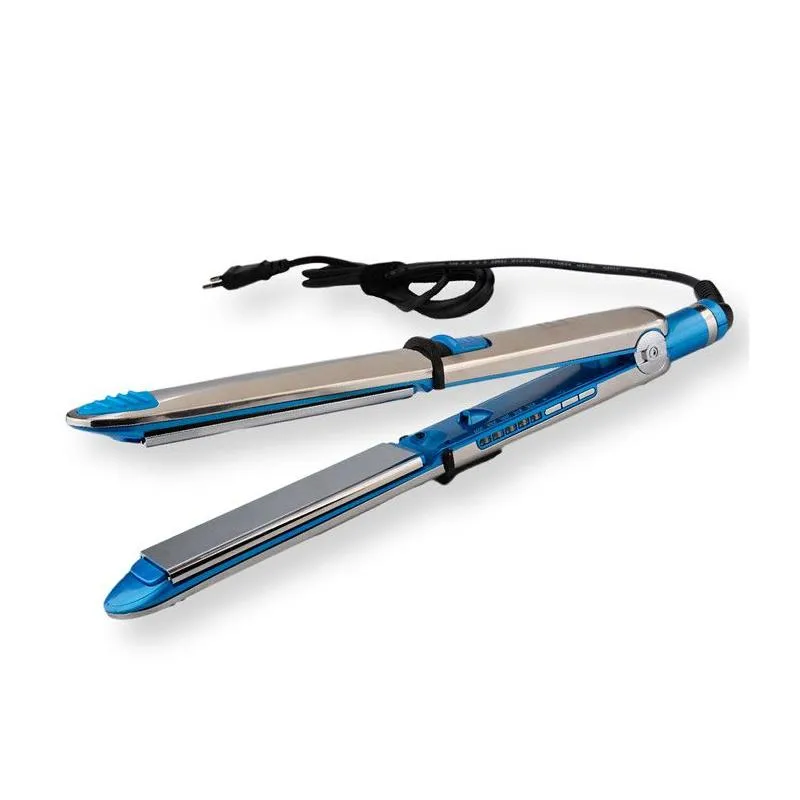 Tourmaline Ceramic Hair Straightener Blue 1.25 Inch 240 C Max 360 Rotatable Cord Wet Dry Use From Cfycarshop 21.66 DHgate.Com