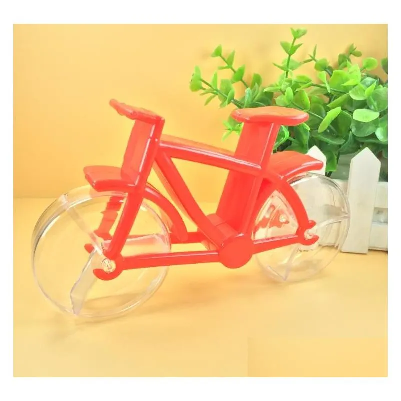 50pcs Bike Shaped Plastic Candy Boxes Bicycle Candy Choclate Box Case for Wedding Party Decoration Home Decor SN6250