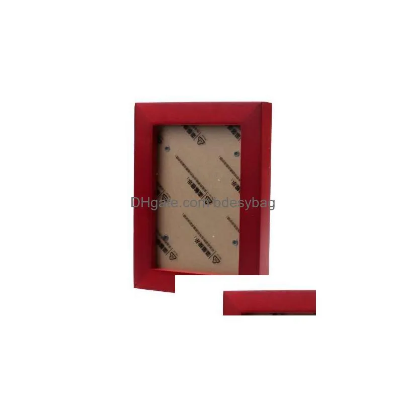 fashion wooden wall mounted hanging photo frame of home decor