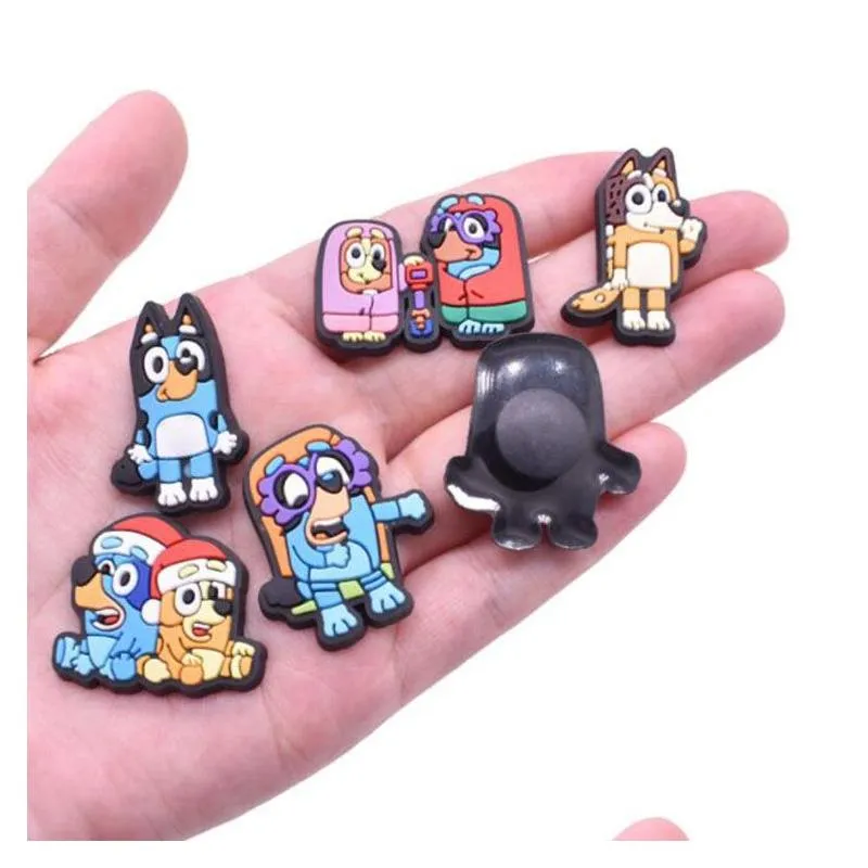 fast delivery pvc cartoon shoe charms decoration buckle fashion accessories fit bracelet wristband button part gift