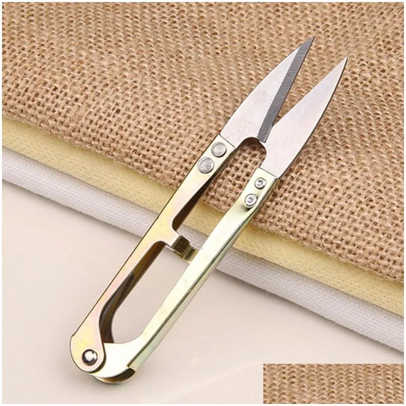 stainless steel handmade scissors hand tools shaped retro household tailor shears for embroidery sewing beauty tools