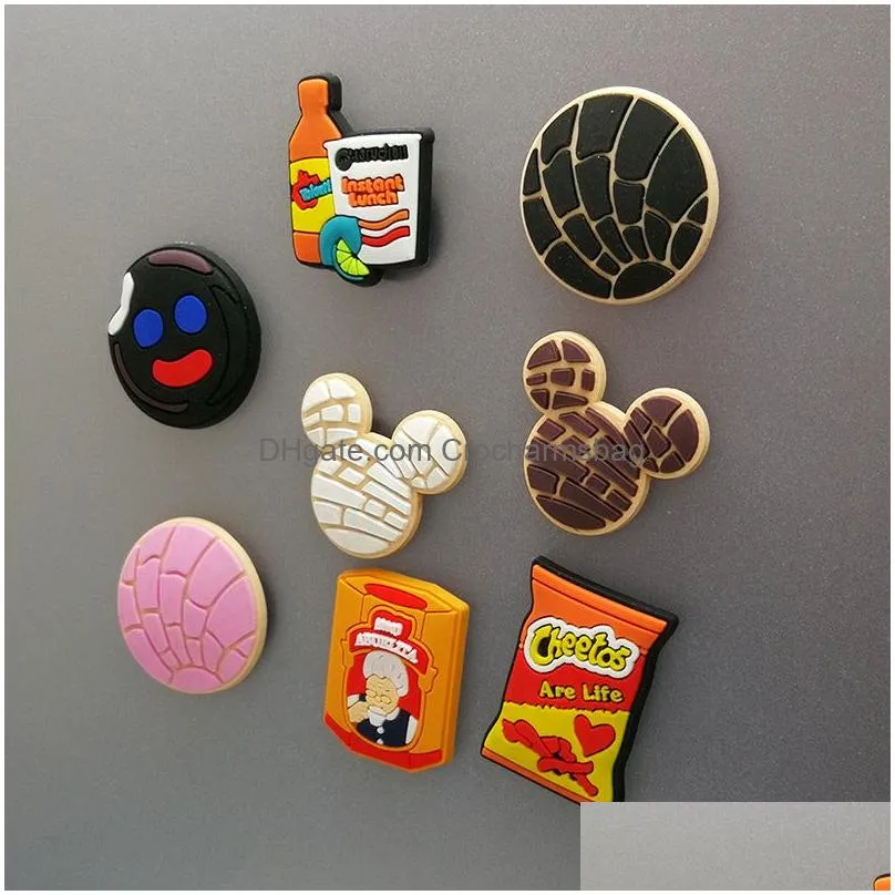 mexican style fridge magnets PVC colorful blackboard sticker magnetic refrigerator cute stickers home furnishing decoration kitchen