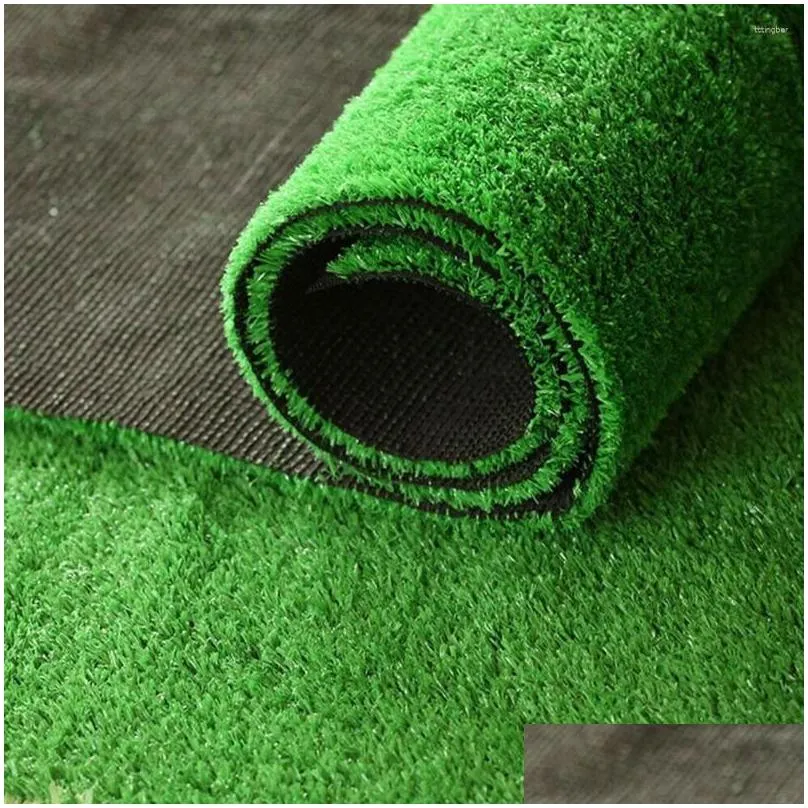 Decorative Flowers Wholesale Artificial Plant Lawn Carpet Natural Landscape Decoration Turf Green Grass Garden Simulation Fake Moss