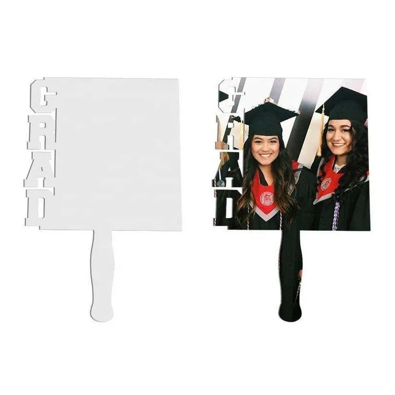 mdf sublimation fan p o frames heat transfer graduation paddle fans