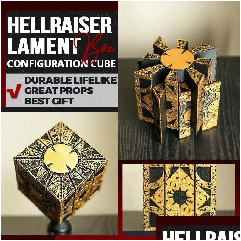 hellraiser lament configuration cube box for gift home decorationcx220309