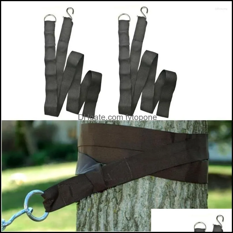 outdoor gadgets 2pcs 300cm nylon hammock tree swing belt hanging straps kit with s hooks fuel oil filter camping sleeping bed