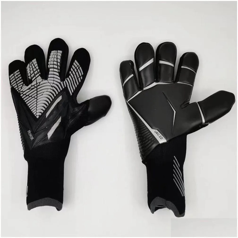 4mm goalkeeper gloves professional mens football gloves adult childrens thickened goalkeeper football
