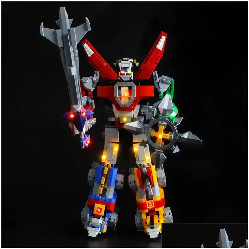 model voltron defender of the universe model 2334pcs building block bricks toys compatible 21311 children birthday