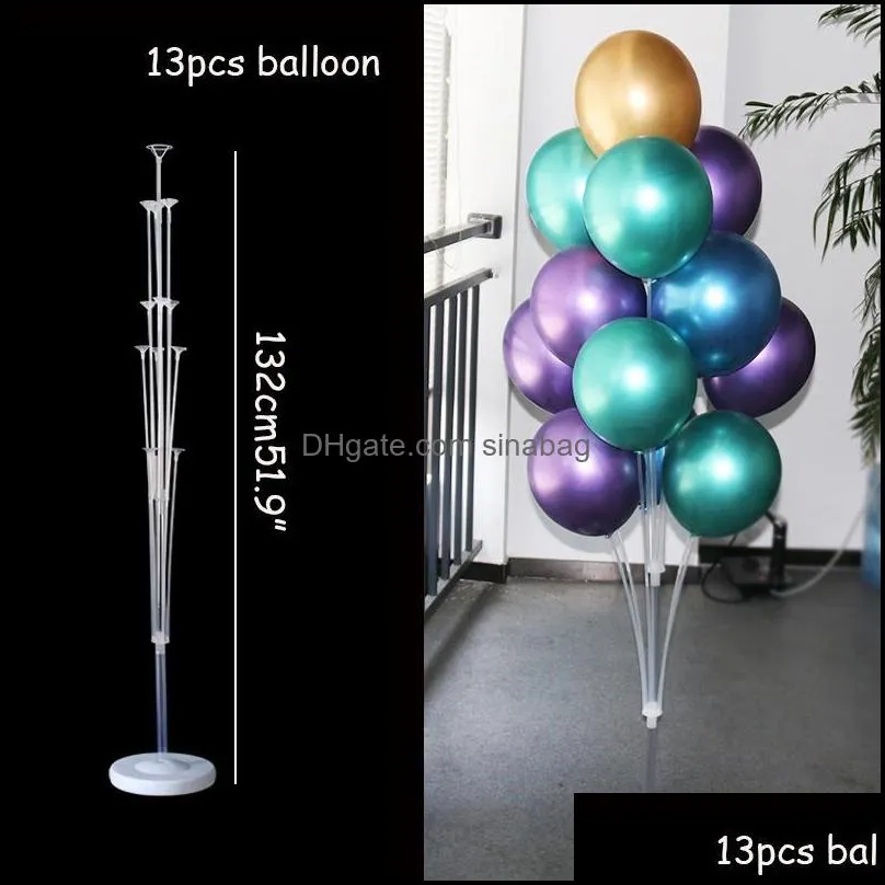 diy question mark balloon stand frame gender reveal balloons holder column baby shower birthday baloon decor