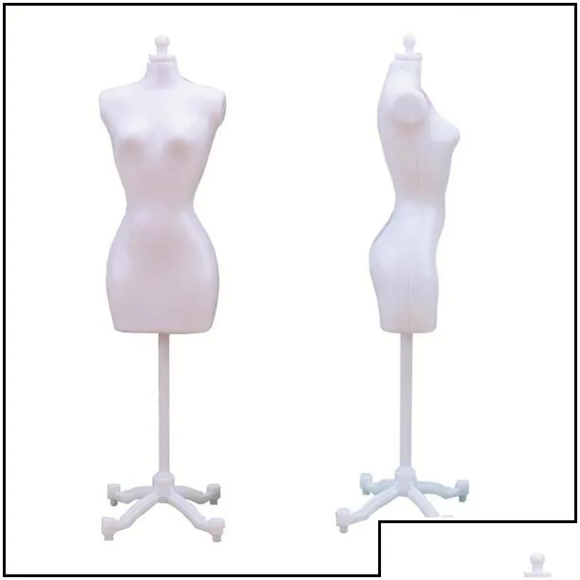 Hangers Racks Hangers Racks Female Mannequin Body With Stand Decor Dress Form Fl Display Seam Model Jewelry Drop Delivery Brhome Otqvk