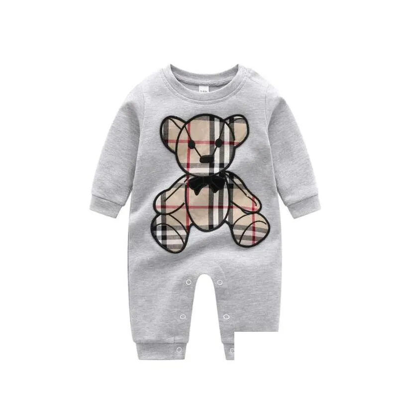 2023 baby girl romper clothes kids stripe jumpsuit spring autumn new cotton newborn babies girls boy kids infant jumpsuits