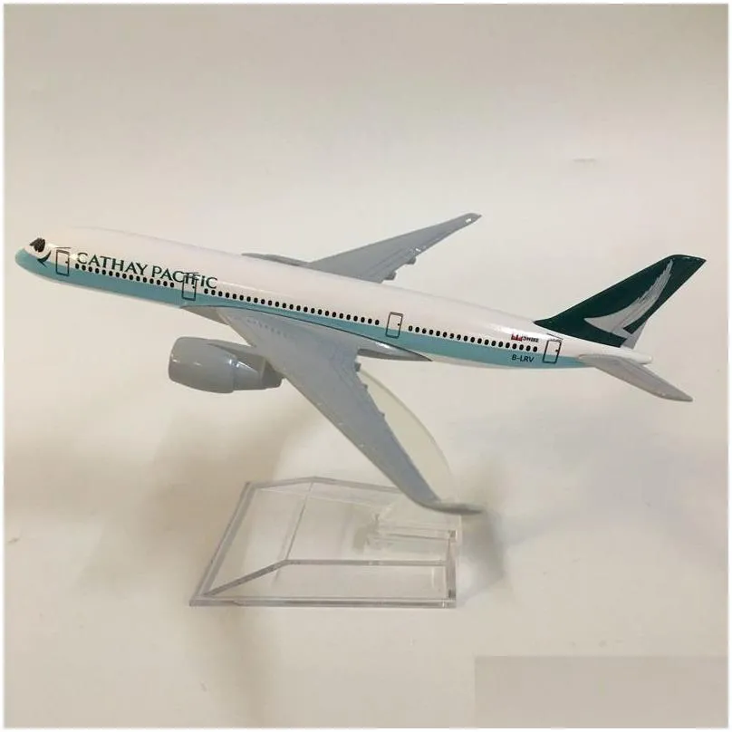 16cm plane model airplane model cathay pacific a350 planes aircraft model toy 1400 diecast metal airbus a350 airplanes toys lj200930