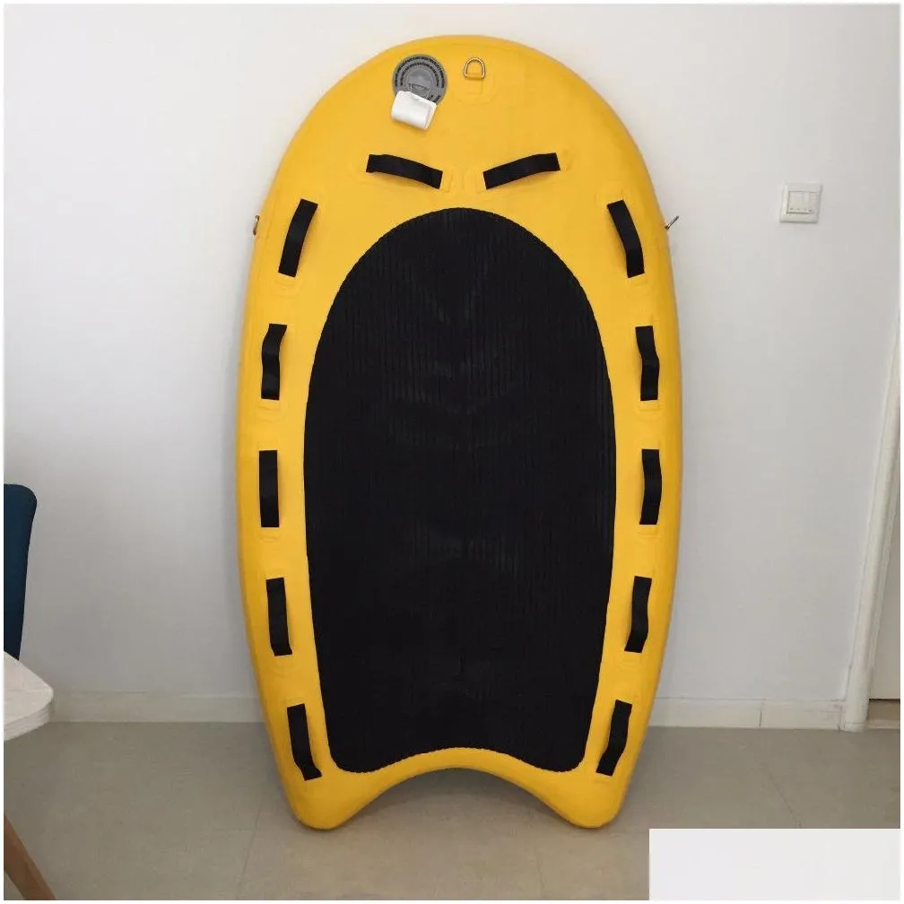 180x90x15 cm customized commercial quality color jetski board inflatable  ski sled surf rescue flying slid for sale