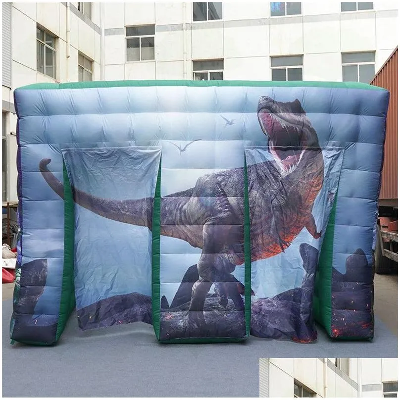 customized oxford inflatable nightclub tent night club pub house bar booth adults vip lounge disco printing square cube room for party