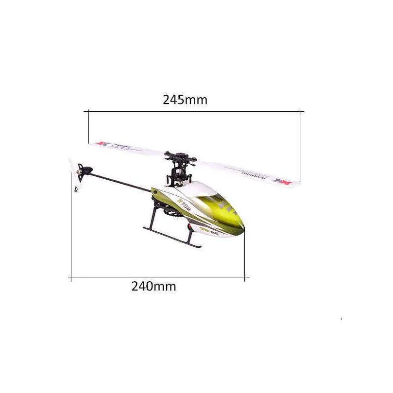 wltoys xk k110 6ch 3d 6g system remote control brushless rc helicopter bnf without transmitter k100/k120/k123 /k124 211104