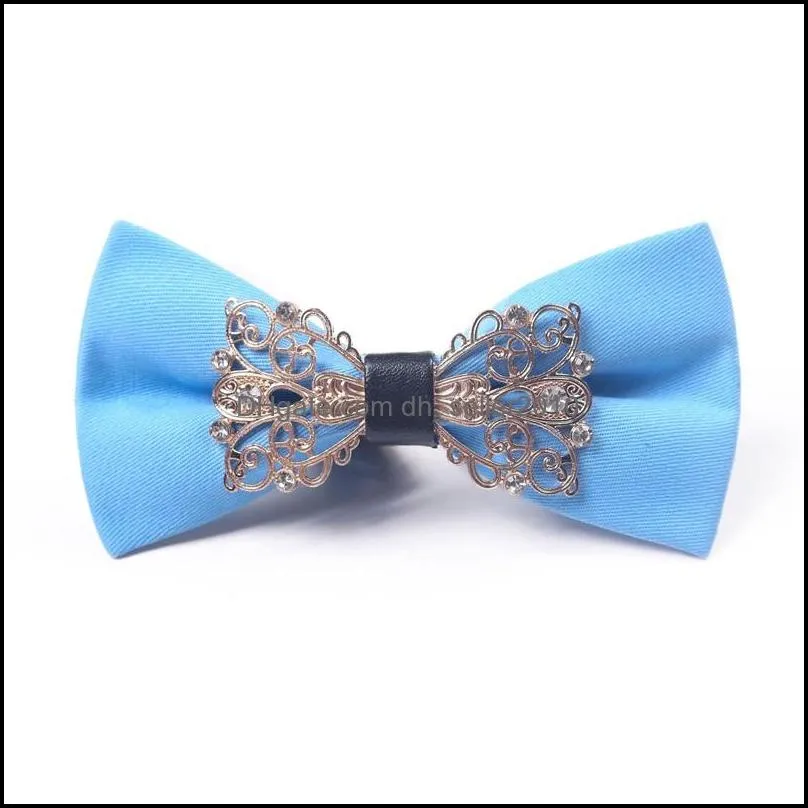 Men Coton Bowknot Ties Fashion Butterfly Party Wedding Bow Tie For Mens Womens Suits Accessories Bowtie Neck 3647 Q2