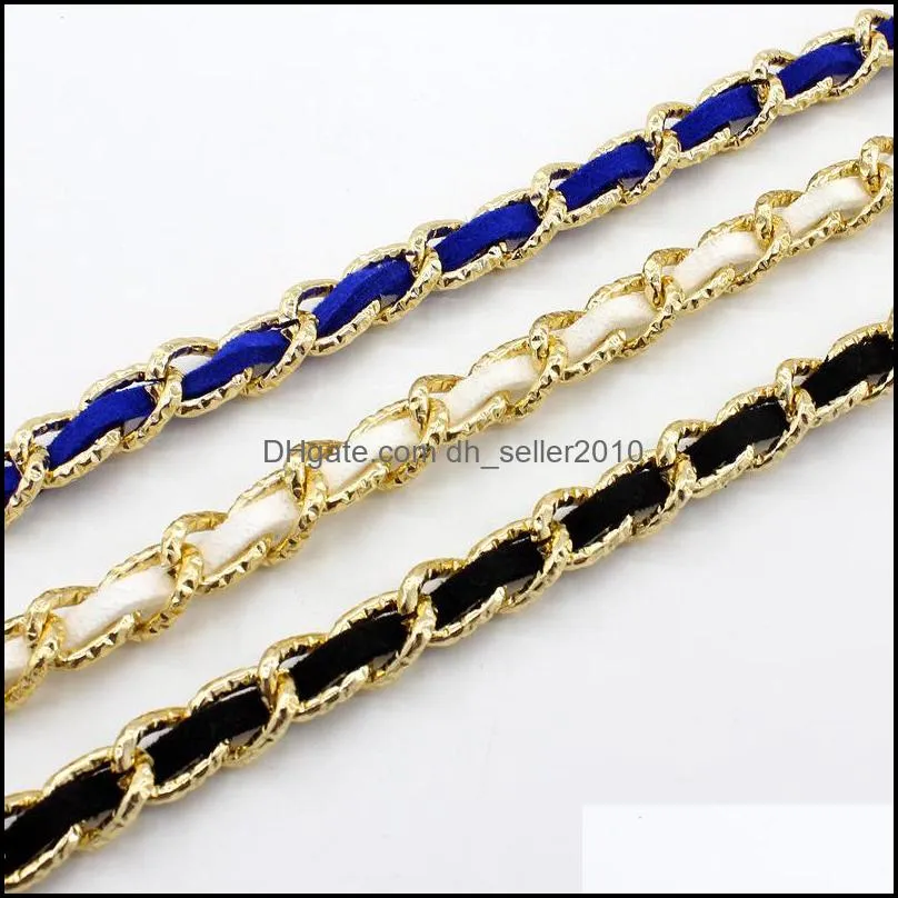 Korean Version Woman Metal Dress Chains Fashion Hook Threading Little Pearl Decorate Women Colorful Waist Chain 3 99wr B3