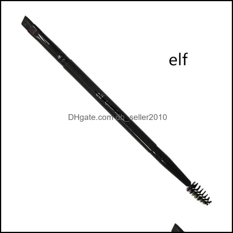 Duo Brush #12 #7 #15 #20 elf Makeup Brushes with Logo Large Synthetic Duo Brow Eyebrow Makeup Brushes Kit Pinceis Factory Wholesale 27