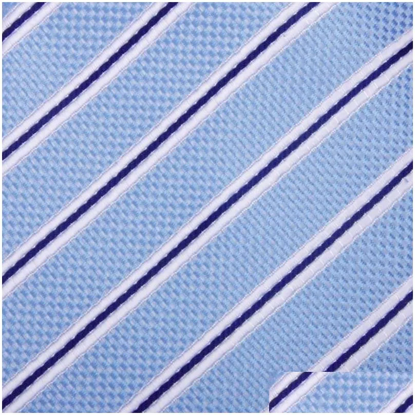 neck ties classic 8.5cm handmade jacquard striped necktie nano waterproof business party gift packing yj471