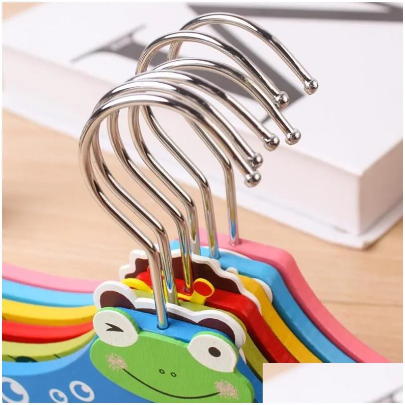  wood wooden children cartoon animal clothes hangers/clothes tree/coat hanger cute clothes rack lx2406