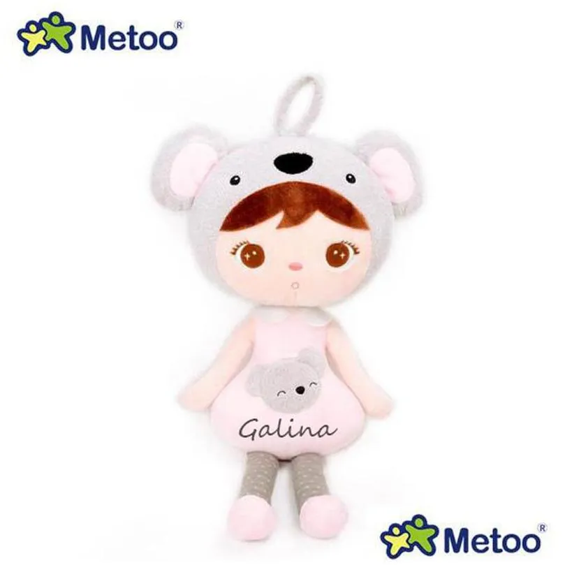  original metoo doll cartoon stuffed animals soft plush toys for birthday children gifts personalised customized name 201203